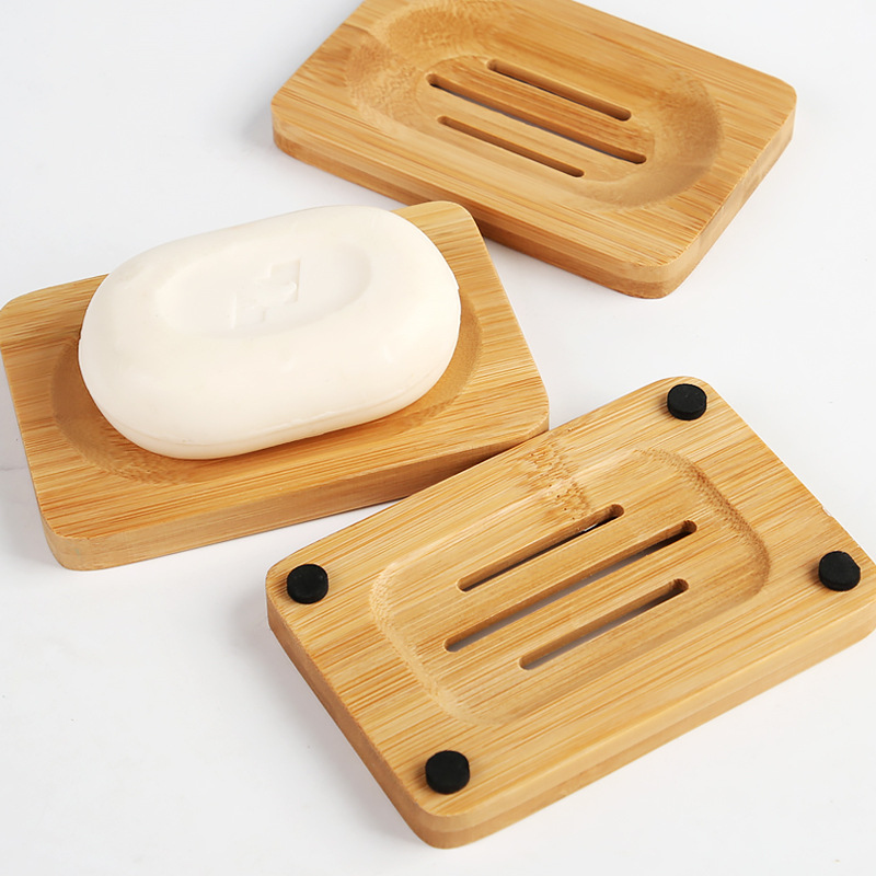 1 Pc Bamboo Wooden Soap Dish,  - Bamboo Cutlery review and price