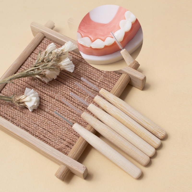 2 PCS Bamboo Interdental Brush - Bamboo Toothbrush review and price