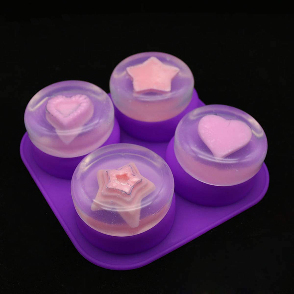 1-2 PCS 4 Cavity Reusable Roun - Eco Soap review and price