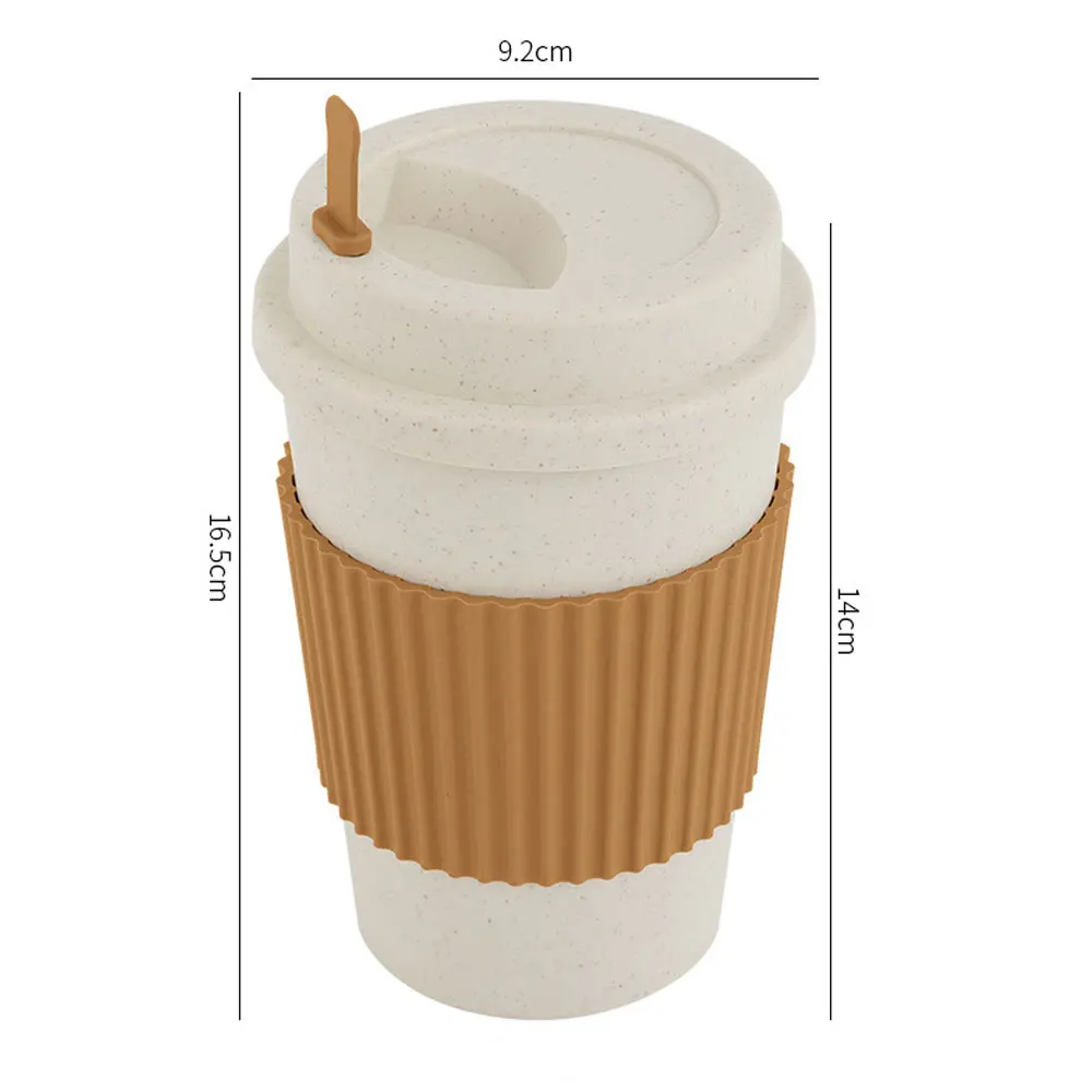 450ML Coffee Cups With Lids Wh - Reusable Straw review and price