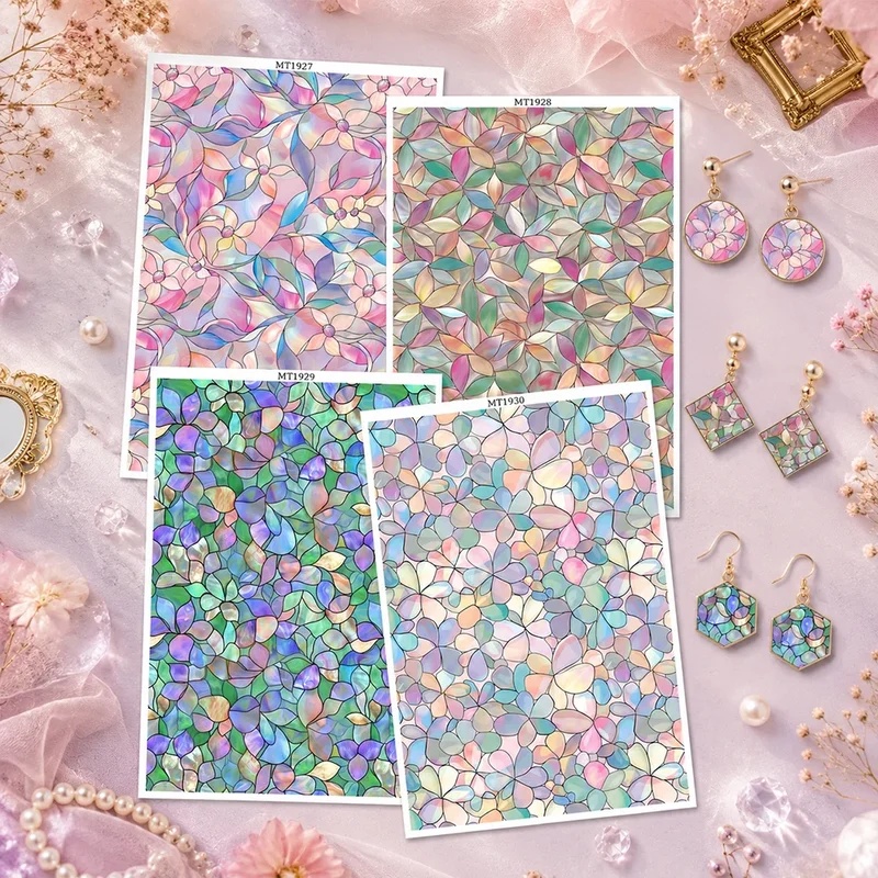 Stained Glass Flower Polymer C - Beeswax Wrap review and price