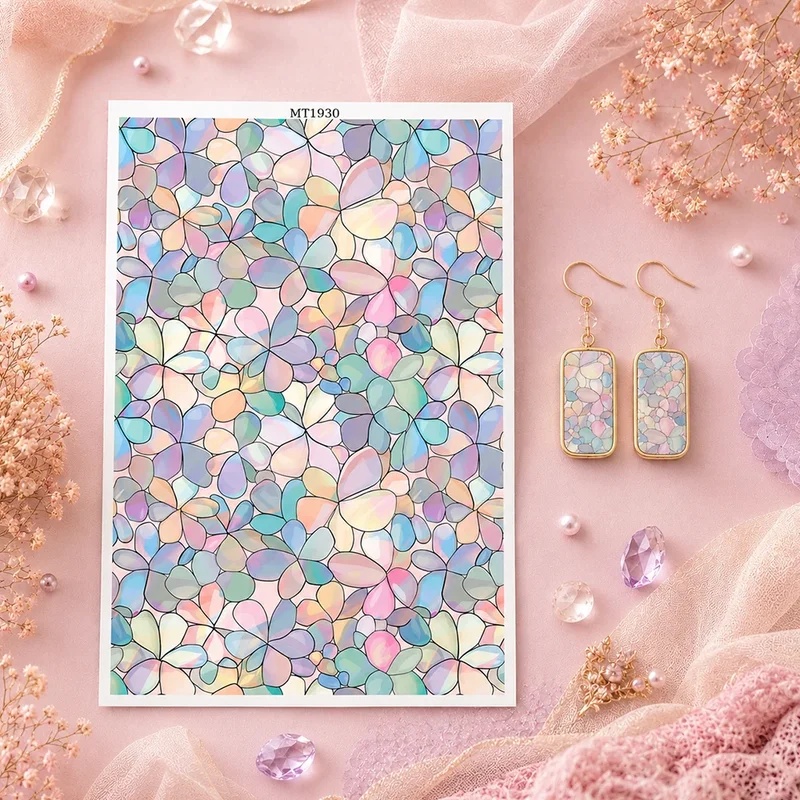 Stained Glass Flower Polymer C - Beeswax Wrap review and price